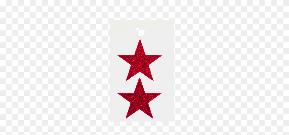Pegable Star Glitter Stickers Red Pcs Per Sheet, Star Symbol, Symbol Png