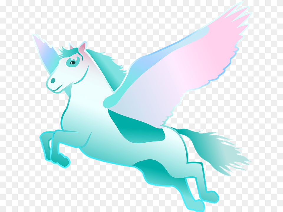 Pegasus Horse Animal Mythical Creature, Cattle, Cow, Livestock, Mammal Png