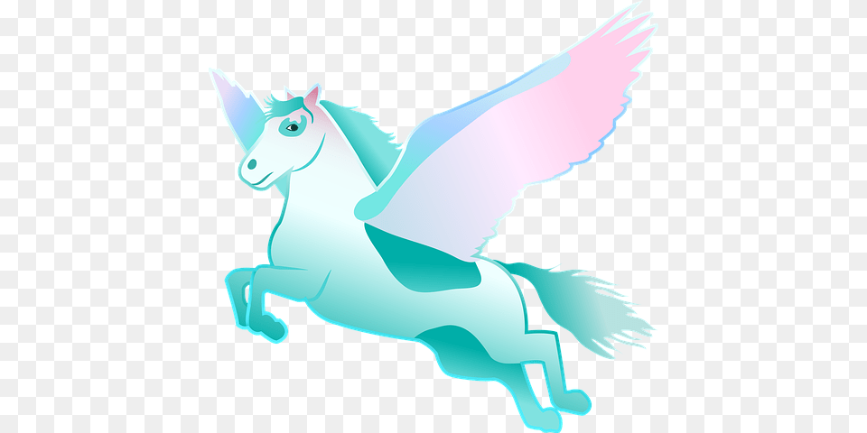 Pegasus Horse Animal Wings No Copywrite Vector Graphics, Fish, Mammal, Sea Life, Shark Free Png Download