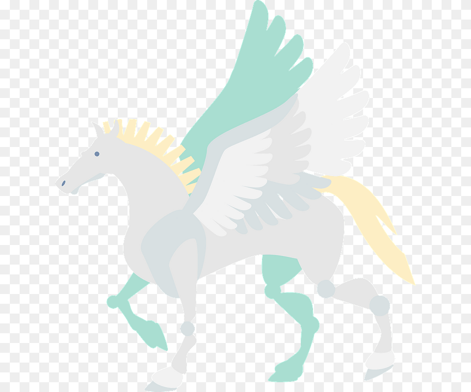 Pegasus Mythical Creature Clipart Stallion, Animal, Baby, Person Png