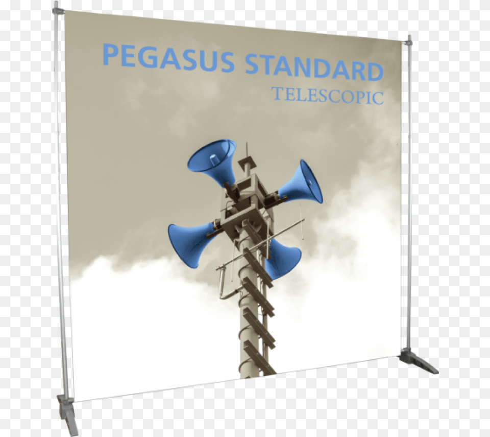 Pegasus Standard Telescopic Banner Stand Pegasus Supreme Telescopic Banner Stand, Electronics, Speaker Free Png Download