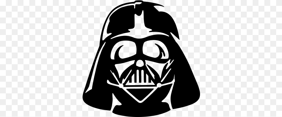 Pegatina Star Wars Darth Vader May The Force Be With You Cup, Gray Png Image