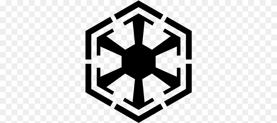 Pegatina Star Wars Nuevo Imperio Sith Star Wars Sith Emblem, Gray Free Png