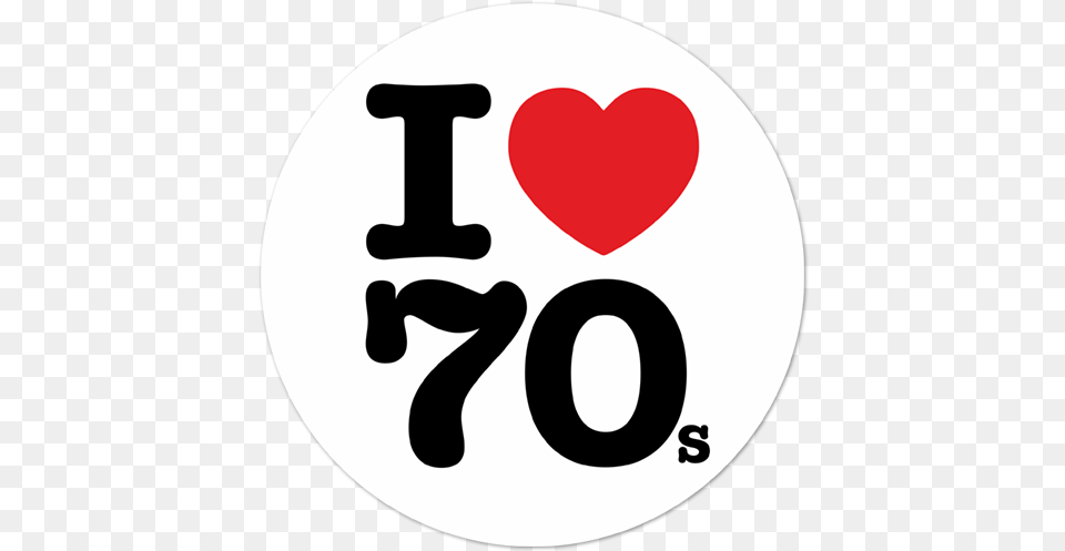 Pegatinas Cochesmotosilove70s U2013 Leo B Stanley Dj Love The 70s, Symbol, Text, Disk, Number Free Png Download