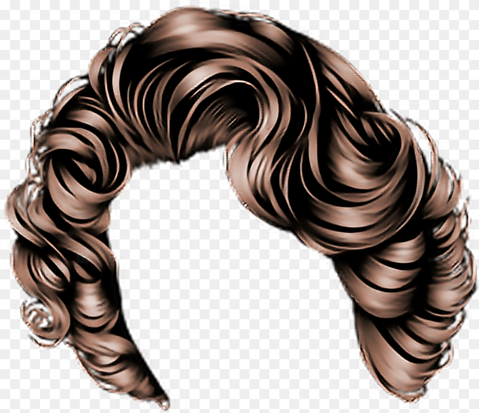 Peinados Para Photoshop Clipart Download Curly Hair Transparent, Adult, Female, Person, Woman Png