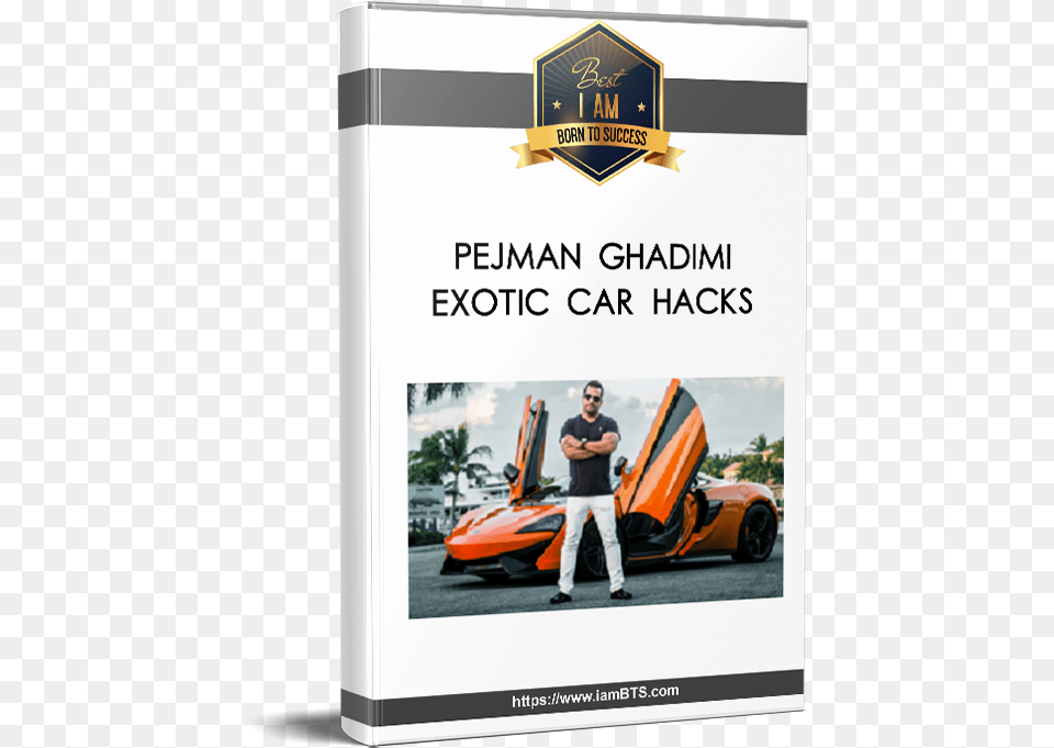 Pejman Ghadimi Exotic Car Hacks Anton Kreil Professional Trading Masterclass, Adult, Person, Man, Male Free Transparent Png