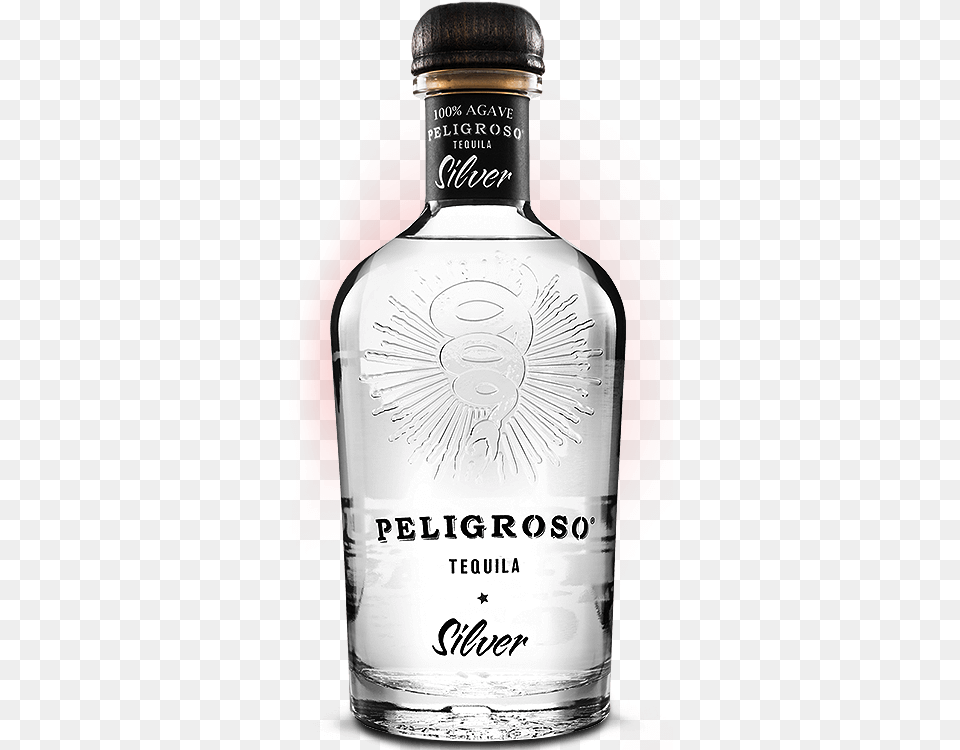 Peligroso Silver Tequila, Alcohol, Beverage, Liquor, Bottle Png Image