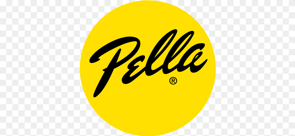 Pella Corporation Logo Pella Windows Logo, Text, Disk Png Image