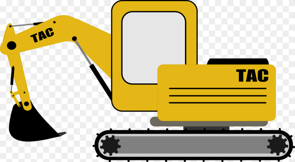 Pelle Mecanique Digger Clip Art, Bulldozer, Machine, Device Free Transparent Png