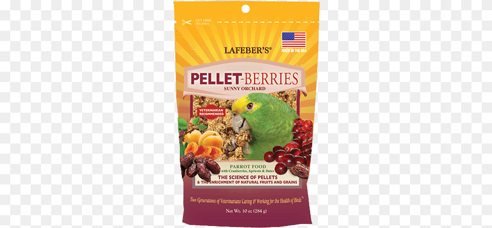 Pellet Berries For Parrots Lafeber39s Pellet Berries Sunny Orchard Parrot, Animal, Bird, Food, Fruit Free Png