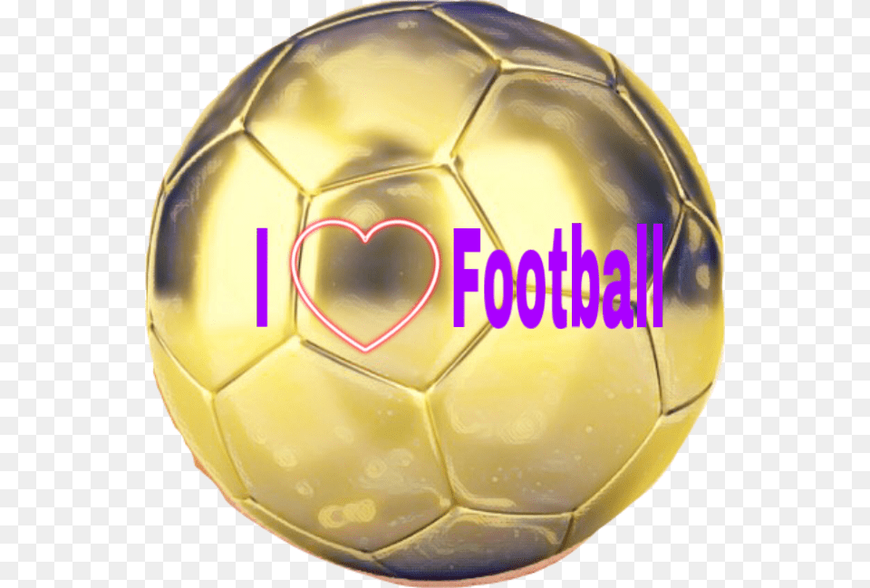 Pelotafootballpacion Gold Soccer Ball, Football, Soccer Ball, Sport Png Image