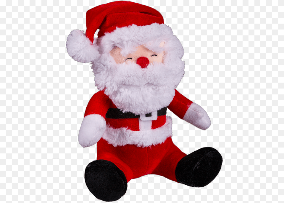 Peluche Di Babbo Natale, Plush, Toy, Teddy Bear Free Png Download