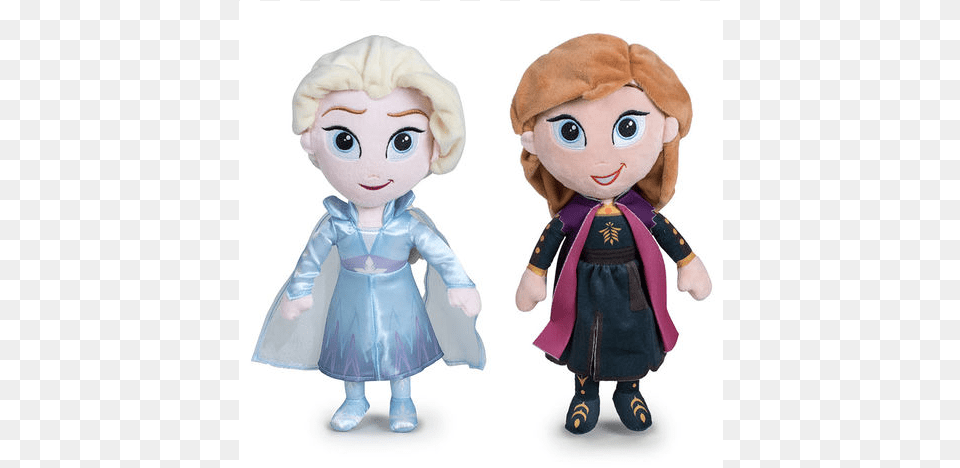 Peluche Elsa Amp Anna Frozen 2 Disney 30cm Peluche Anna Frozen, Doll, Toy, Baby, Person Free Png Download