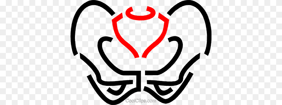 Pelvis Bone Royalty Vector Clip Art Illustration, Smoke Pipe, Emblem, Symbol, Logo Png
