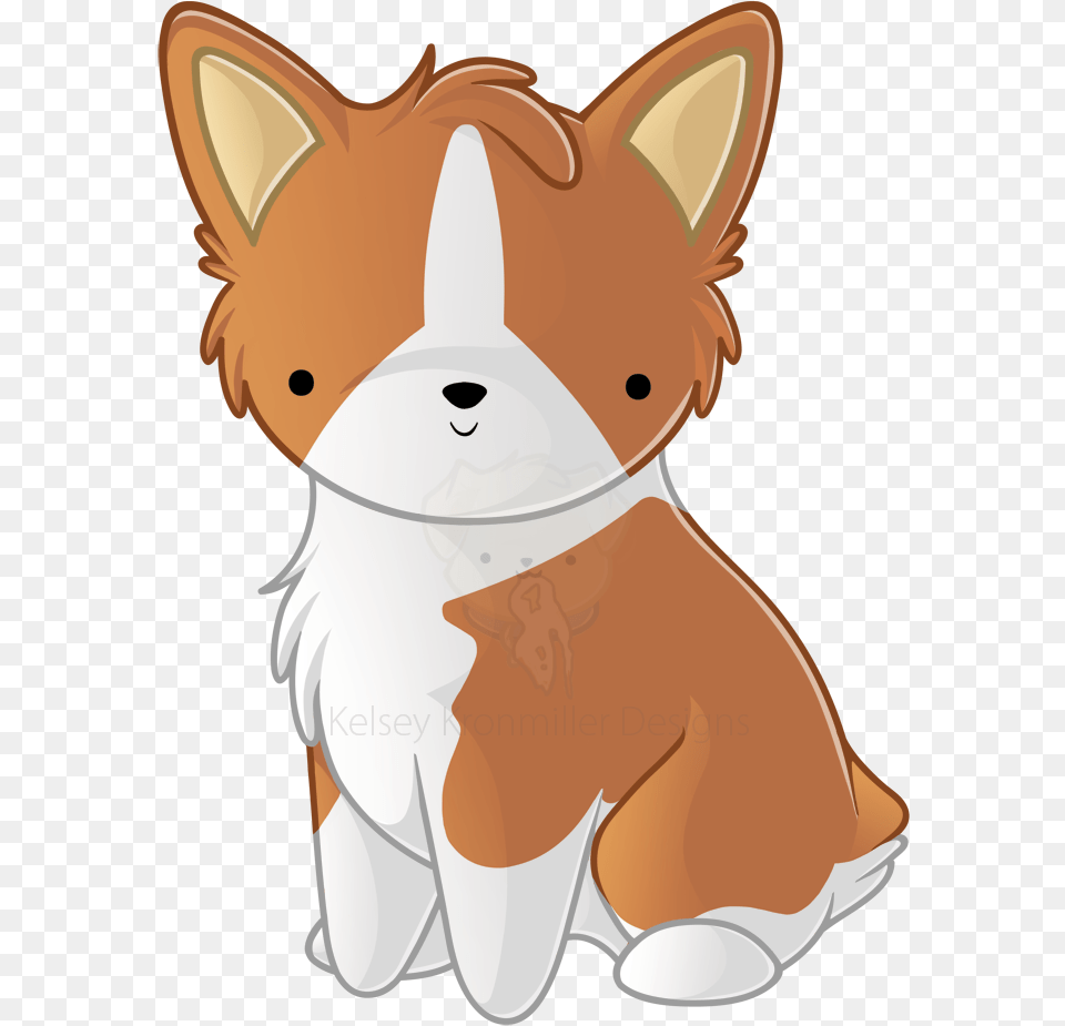 Pembroke Corgi By Kelseykdesigns Corgi Clip Art, Plush, Toy, Animal, Fish Png