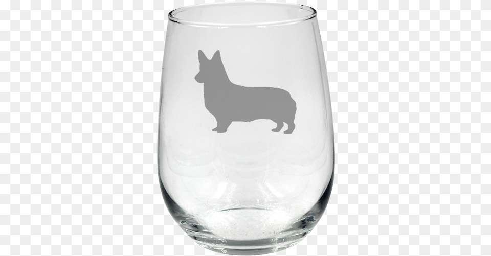 Pembroke Welsh Corgi Dog Stemless Winetitle Pembroke Cardigan Welsh Corgi, Glass, Animal, Cat, Mammal Png