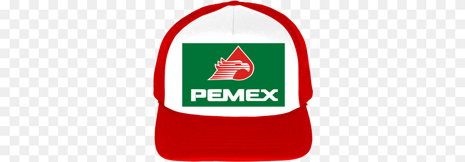 Pemex Foam Trucker Meshback Hat Pemex Hat, Baseball Cap, Cap, Clothing, Birthday Cake Free Png
