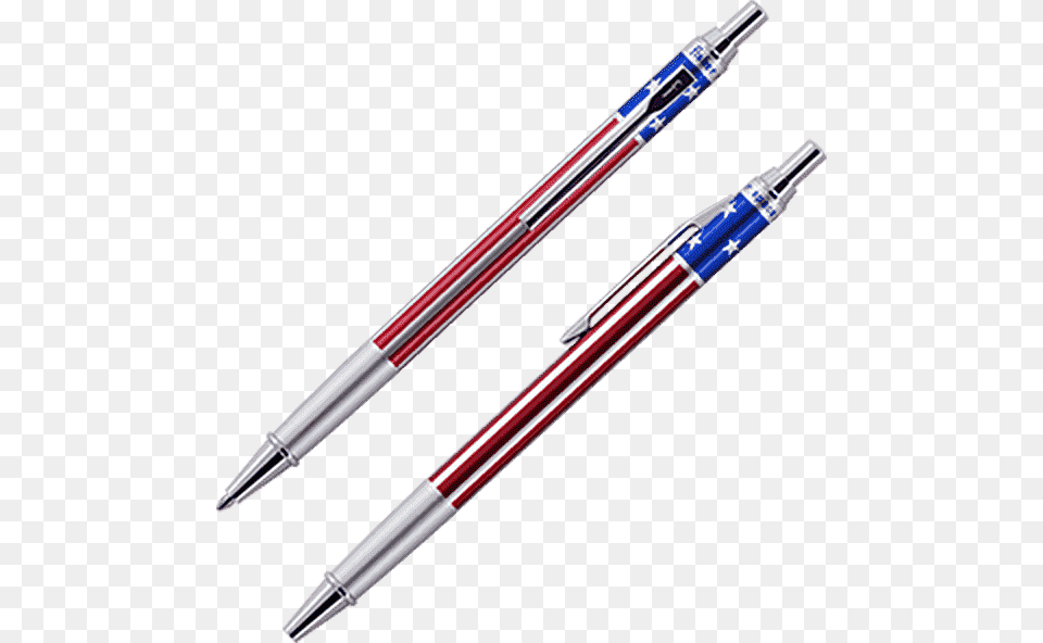 Pen American Flag, Fountain Pen Free Png