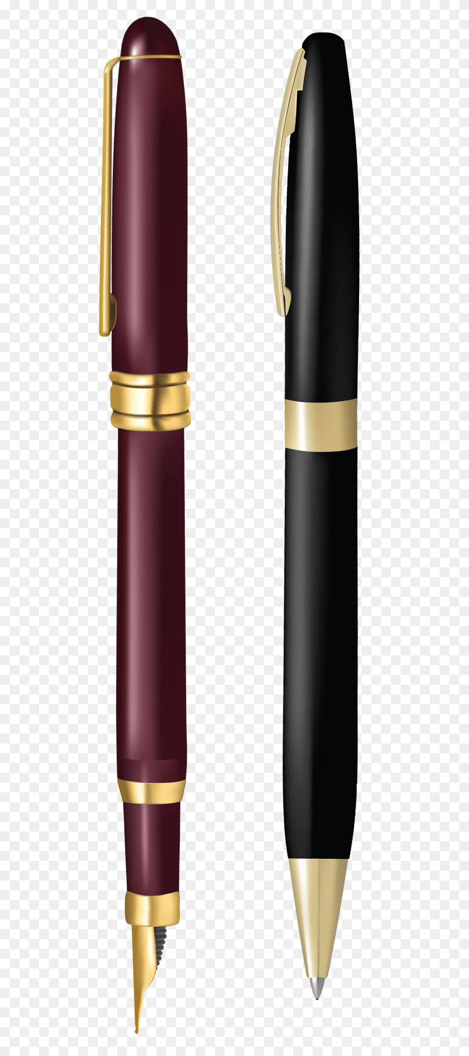 Pen And Ballpoint Pen, Fountain Pen, Cosmetics, Lipstick Png Image