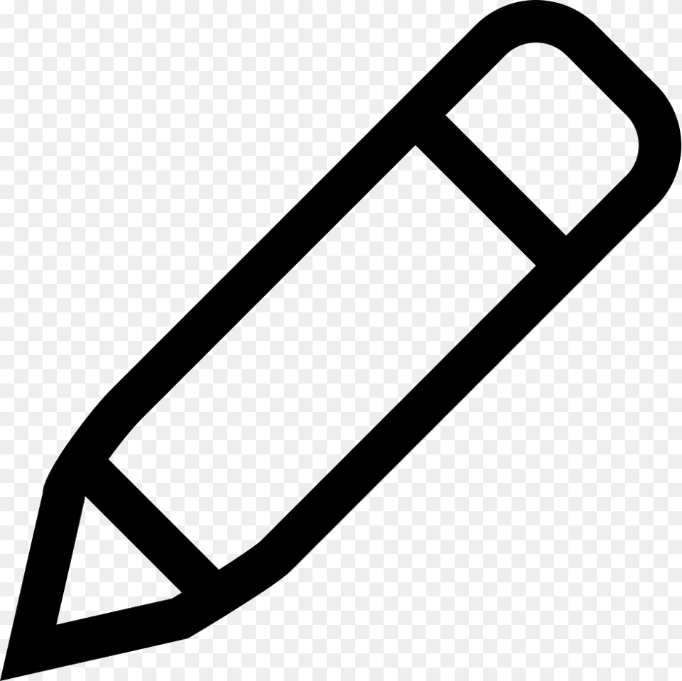 Pen Clipart Outline Of A Pencil, Bow, Weapon Png