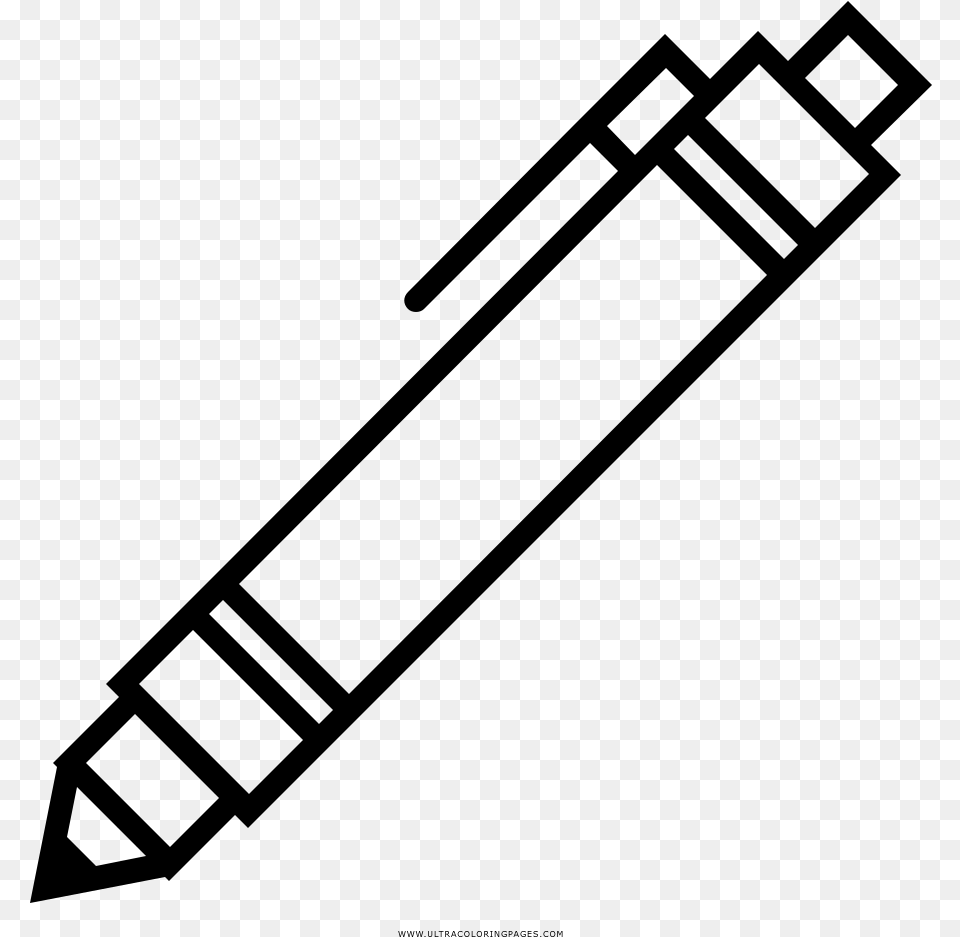 Pen Coloring, Gray Free Transparent Png