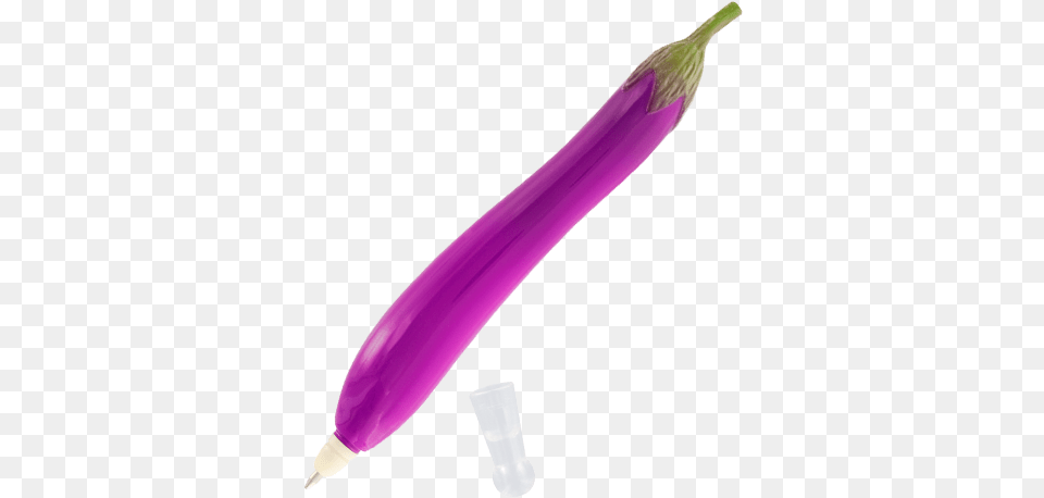 Pen Eggplant, Purple, Food, Produce, Plant Free Png