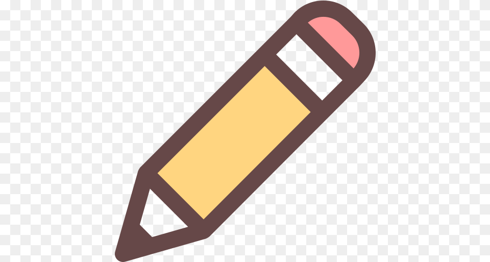 Pen Icon Of Design Line Horizontal, Pencil Free Png