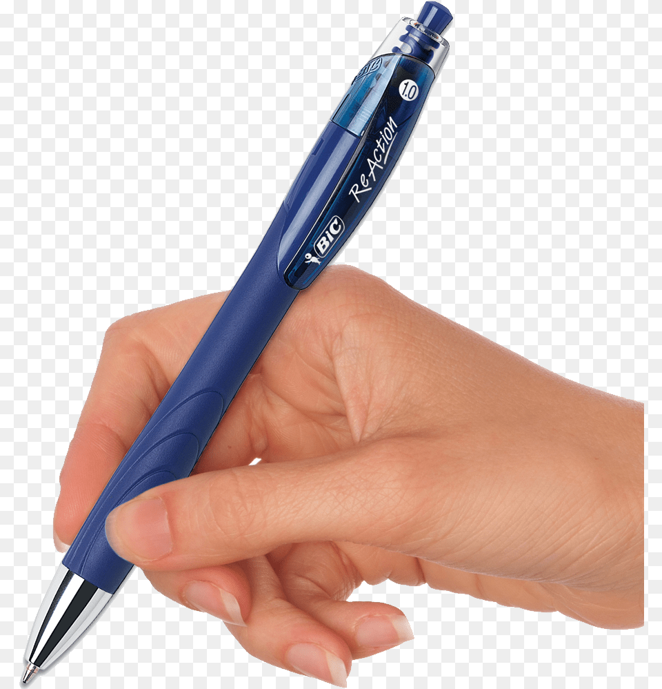 Pen In Hand Image Mo Na Caneta Bic Free Transparent Png