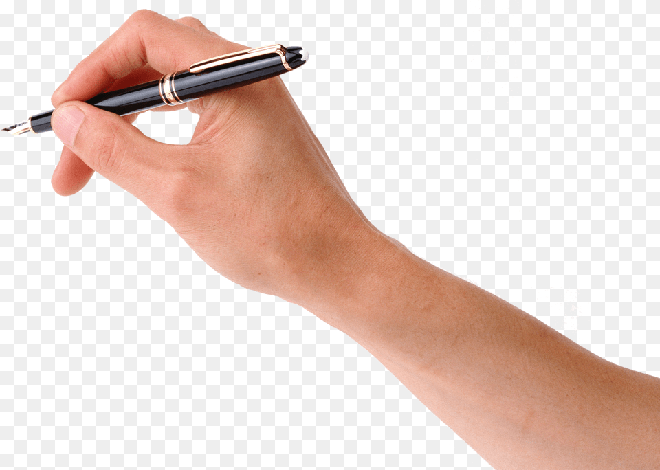 Pen In Hand Pen And Hand, Adult, Female, Person, Woman Png
