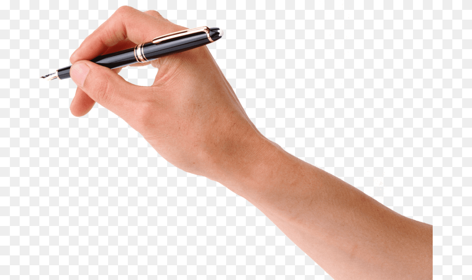 Pen On Hand Hand With Pen Without Background, Adult, Female, Person, Woman Free Png