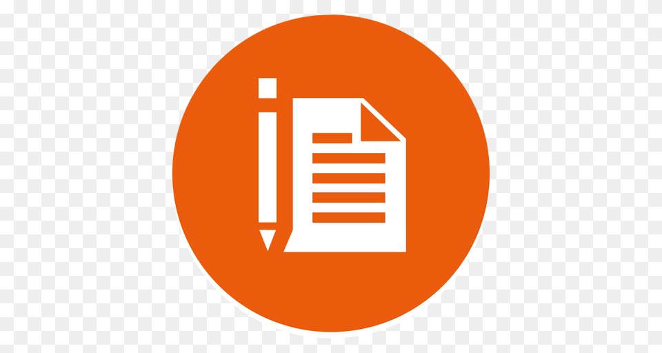 Pen Paper Round Icon, Disk Png Image
