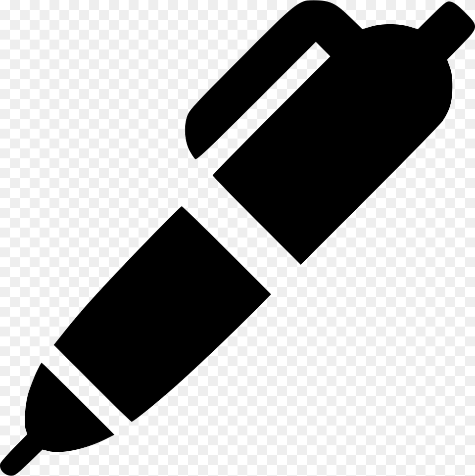 Pen Pen Icon, Stencil, Marker Png