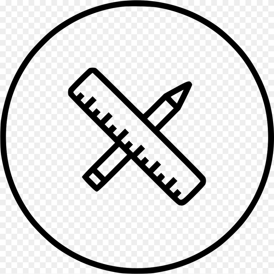 Pen Pencile Tool Sketch Scale Ruler Measure, Symbol, Stencil Png Image