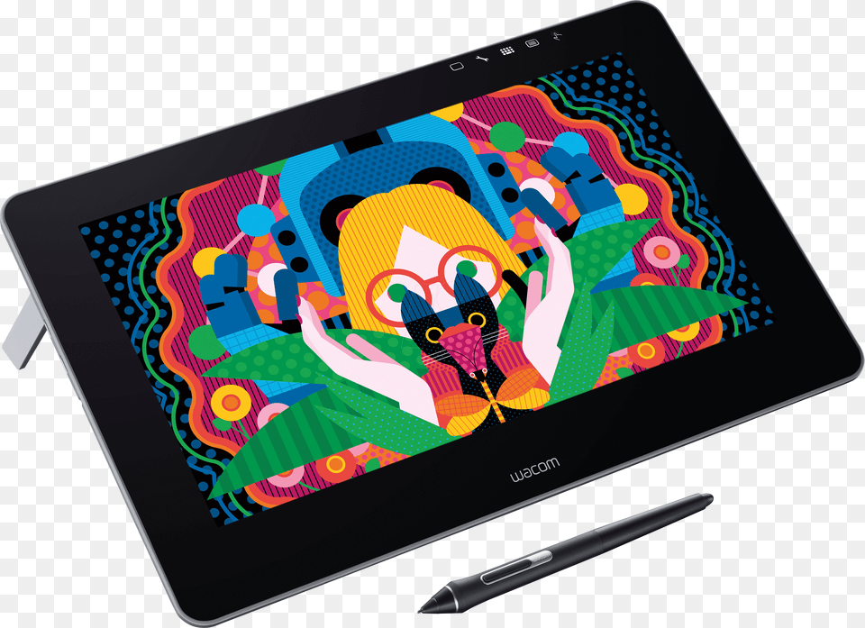 Pen Tablet Cintiq Pro 13 Wacom Dth 1320a Eu Wacom Cintiq Pro, Computer, Electronics, Tablet Computer, Surface Computer Png