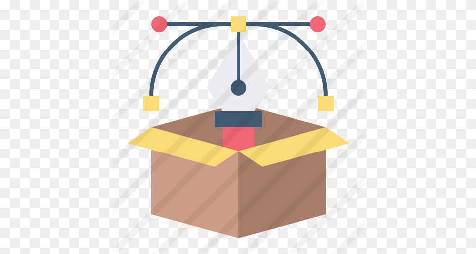 Pen Tool Edit Tools Icons Cardboard Packaging, Box, Carton, Person, Package Delivery Png