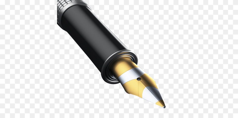 Pen Transparent Image, Fountain Pen, Ammunition, Bullet, Weapon Png