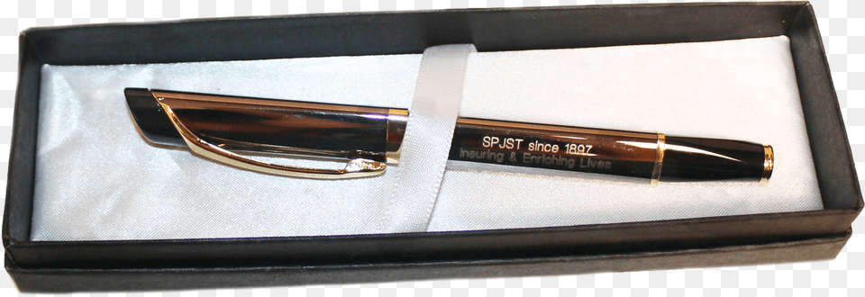 Pen With Gift Box Horizontal, Fountain Pen Free Png Download