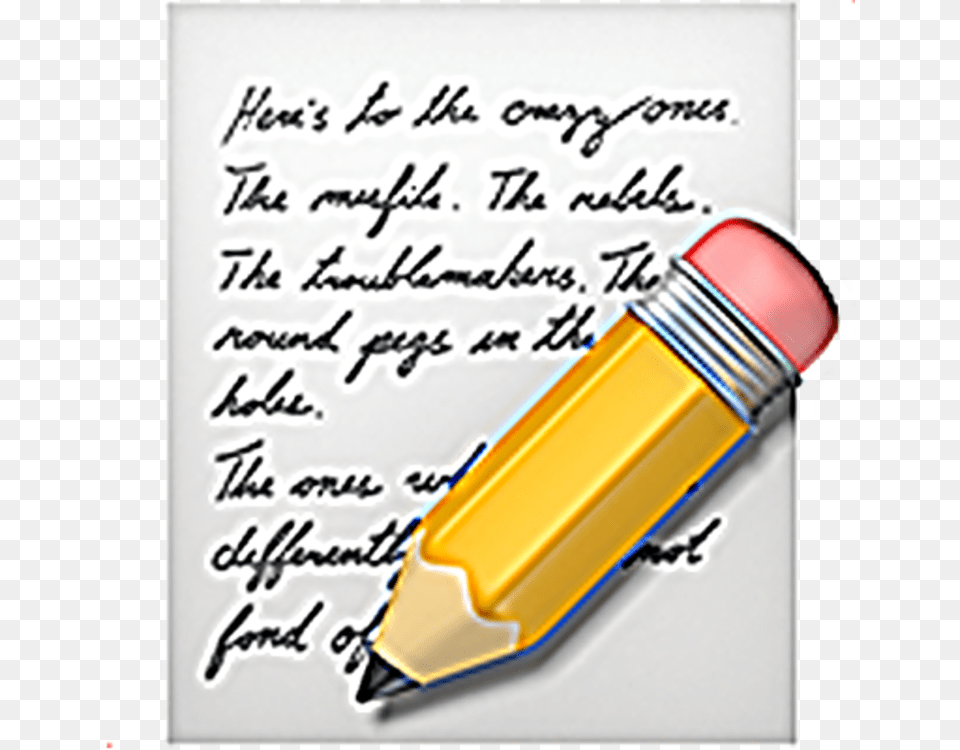 Pencil And Paper Emoji, White Board, Dynamite, Weapon, Text Free Png Download