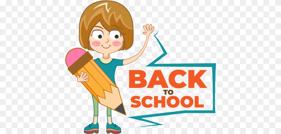 Pencil Cartoon Back To School Cartoon, Advertisement, Baby, Person, Face Free Transparent Png