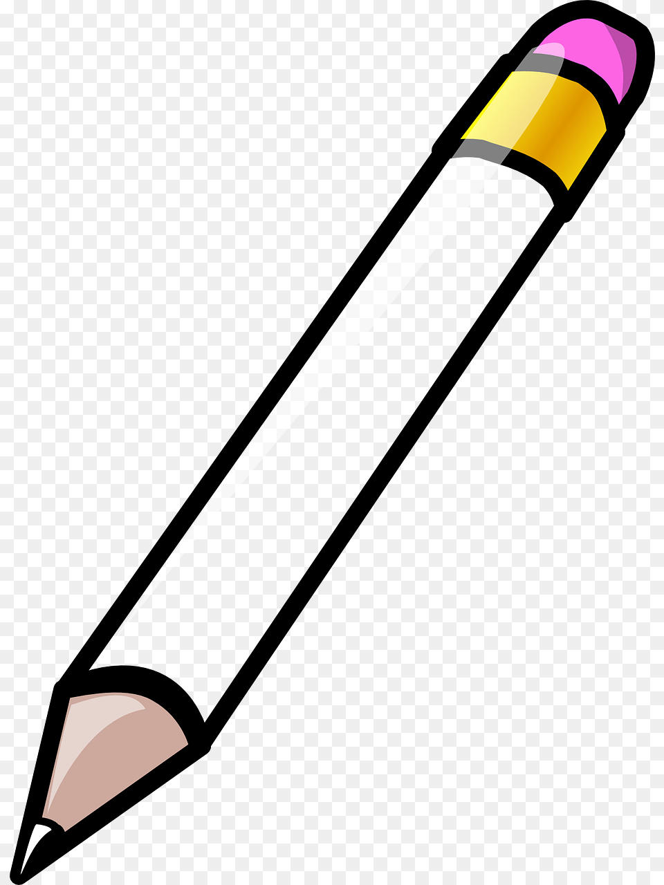 Pencil Clipart Black And White, Blade, Dagger, Knife, Weapon Png