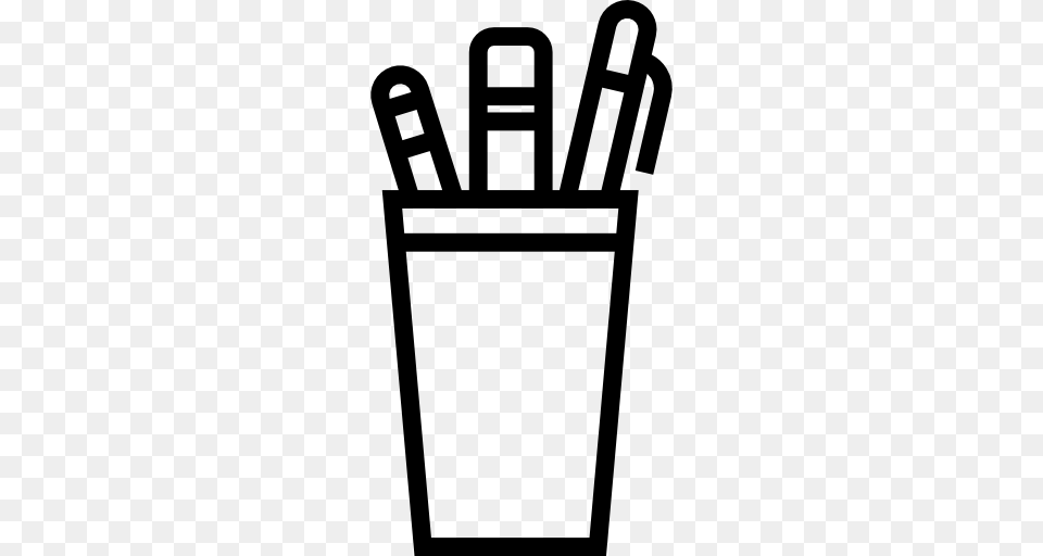 Pencil Cup Free Png