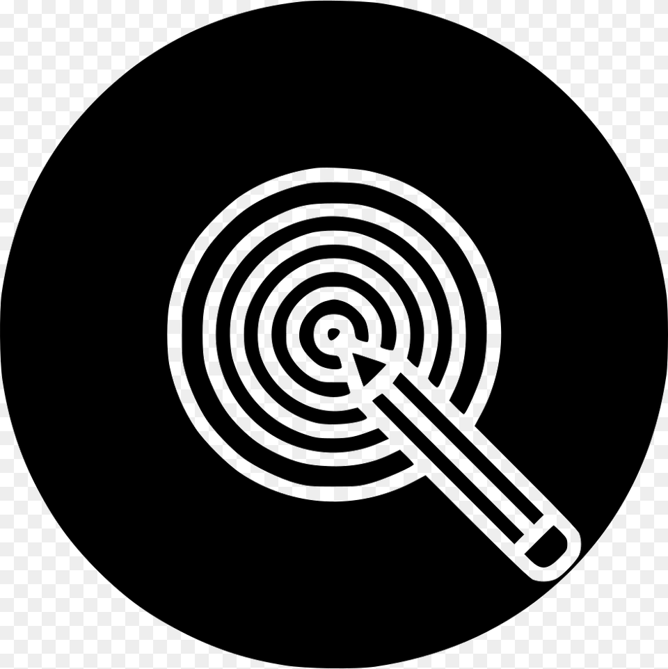 Pencil Dart Board Idea Goal Target Bullseye Circle, Spiral, Coil, Disk, Cutlery Free Transparent Png