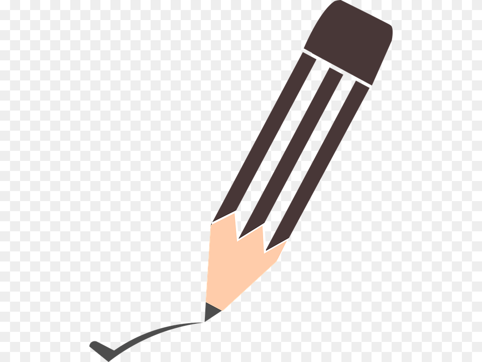 Pencil Edit Write Pencil Writing, Bow, Weapon Png Image