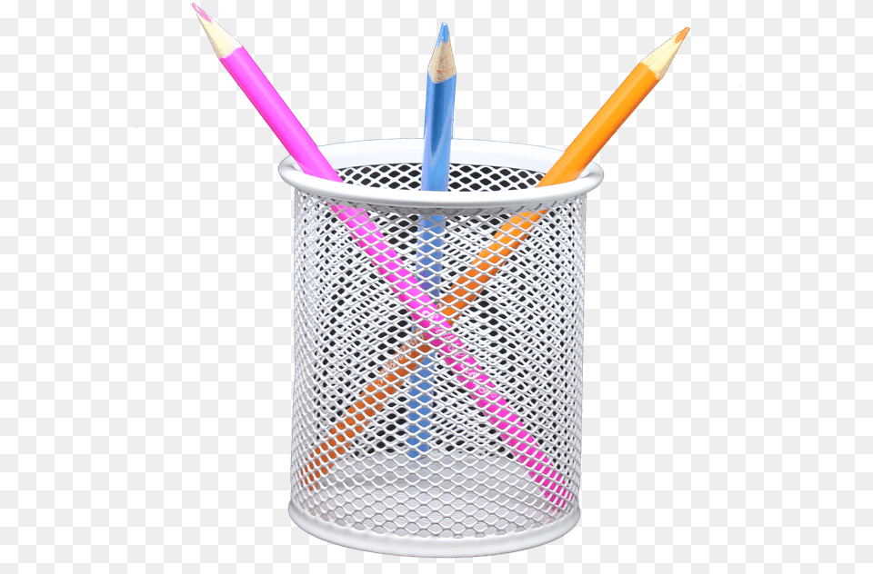Pencil Holder Coloured Draw Sketch Art Color Pencil Holder Transparent Background Free Png Download
