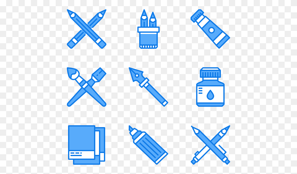 Pencil Icons, Aircraft, Airplane, Transportation, Vehicle Free Png