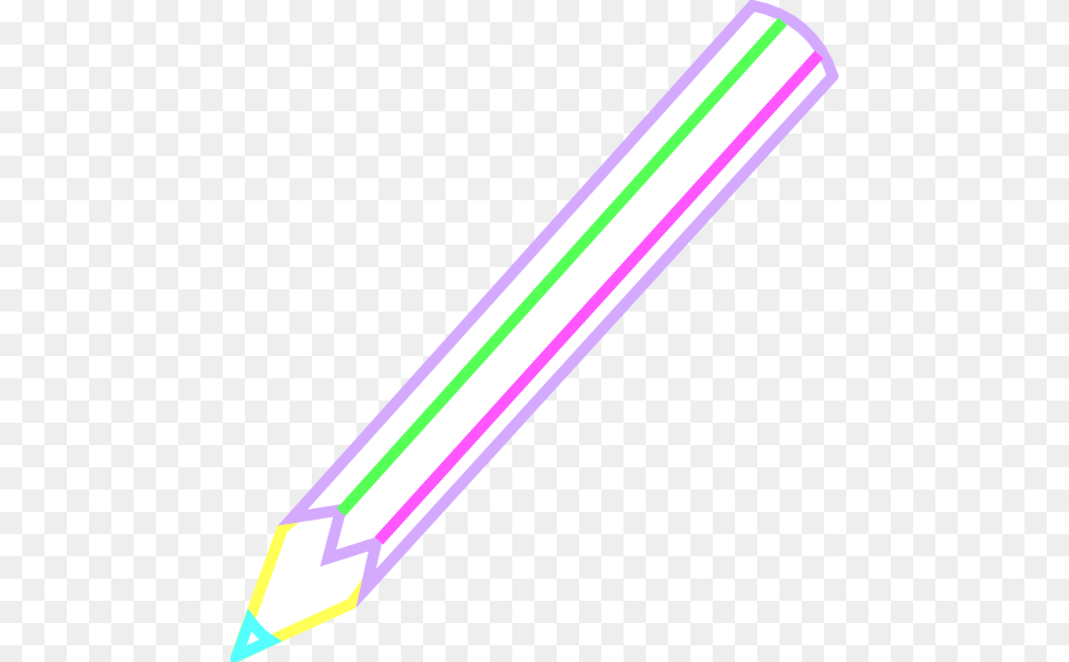Pencil Outline Color Clip Arts Download, Bow, Weapon Png Image