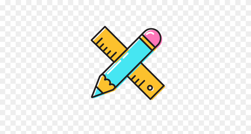 Pencil Ruler Icon, Dynamite, Weapon Png Image