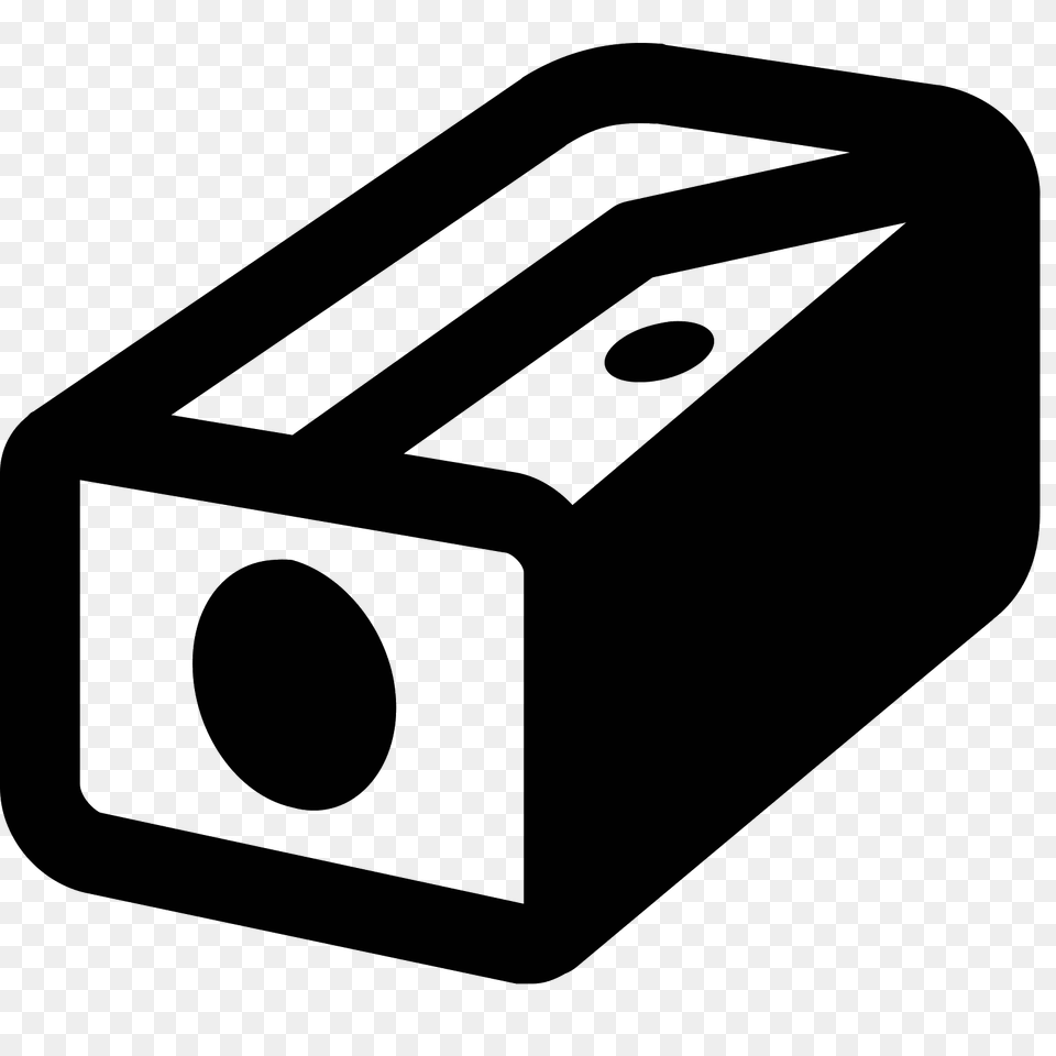 Pencil Sharpener, Gray Png Image