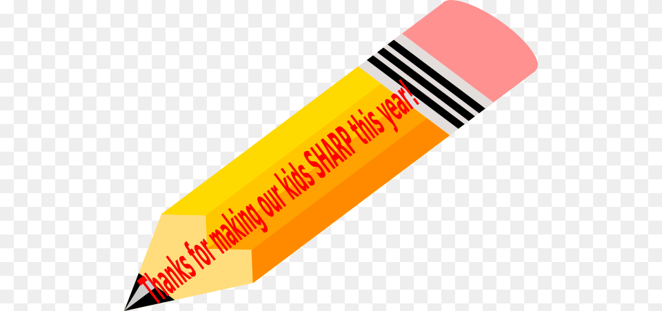 Pencil Teacher Appreciation Gift Tag Clip Art, Dynamite, Weapon Free Png Download