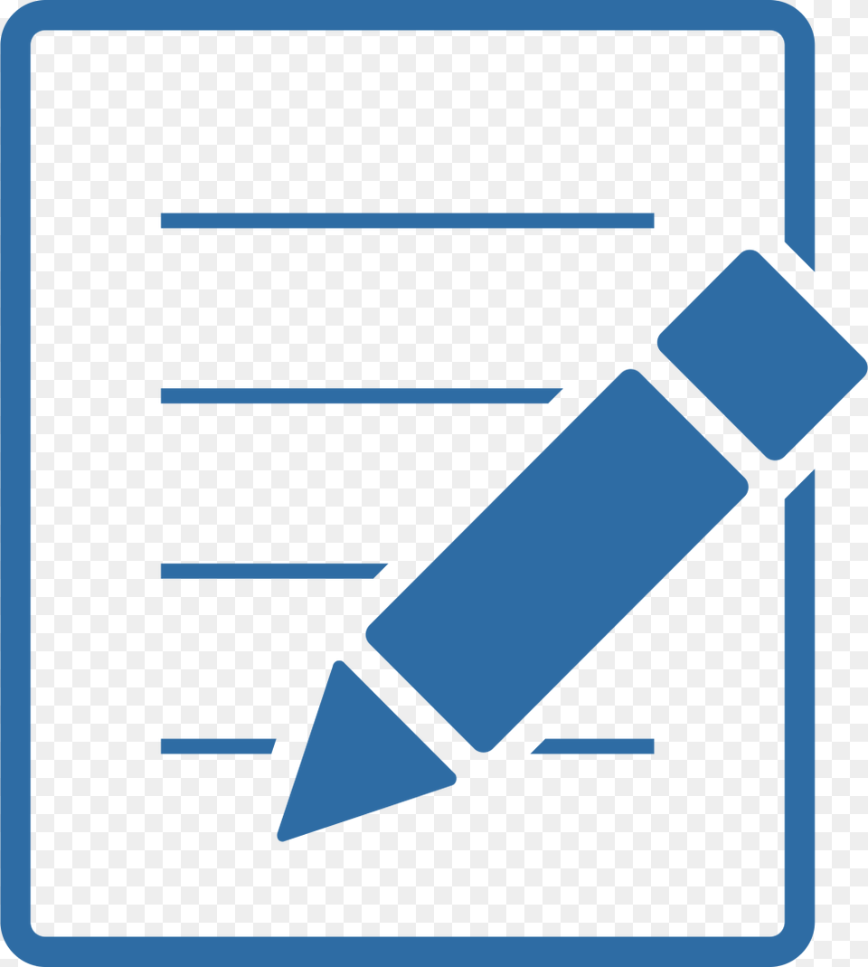Pencil Writing On Paper Edit Pencil Icon Free Png